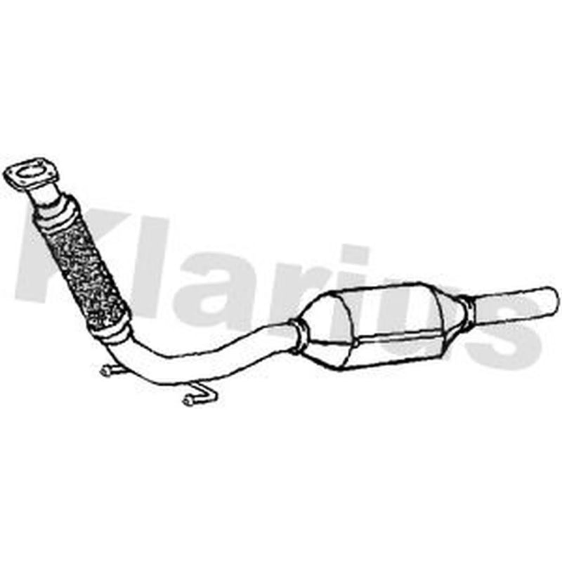 Klarius Catalyst Type Approved With Pipe Front 321369