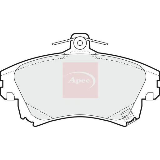 Apec Front Brake Pad Set PAD1084