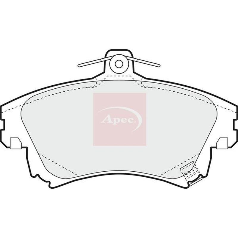 Apec Front Brake Pad Set PAD1084