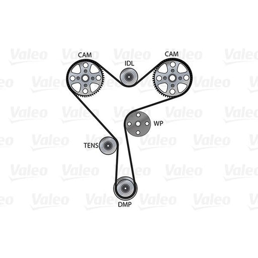 Valeo Timing Belt & Water Pump Kit 614673