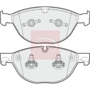 Apec Front Brake Pad Set PAD1757