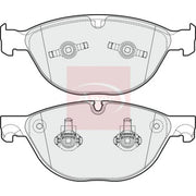 Apec Front Brake Pad Set PAD1757