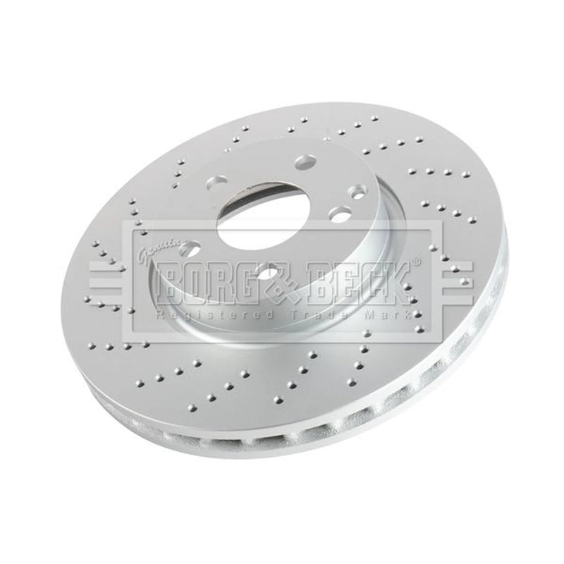 Borg & Beck 2 x / Front Brake Discs BBD5811S