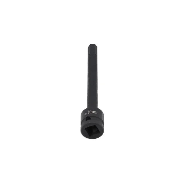 Laser Tools Extra Long Impact Hex Bit 1/2"D 5-14mm
