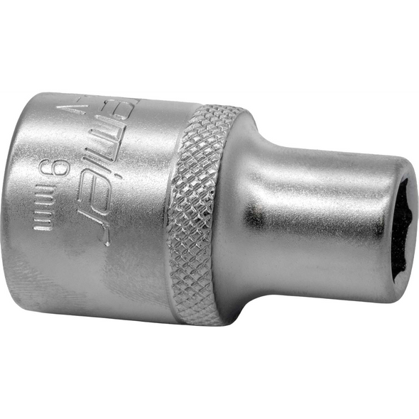 Sealey 1/2"Dr Socket 9mm (Micro Satin Finish)