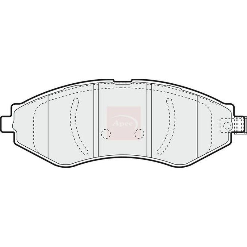 Apec Front Brake Pad Set PAD1347