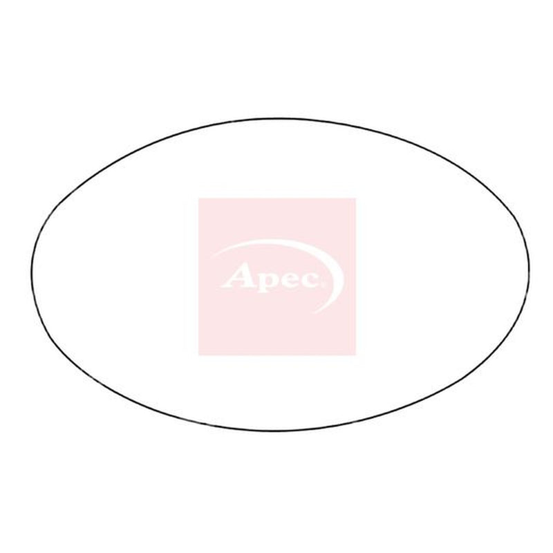 Apec Exterior Wing Mirror Glass both sides AMS2095