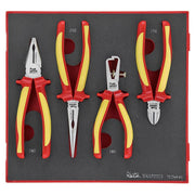 Teng Tools Insulated Plier Set FOAM2 4 Pieces