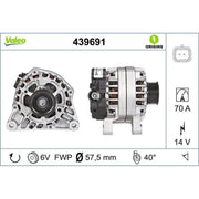 Valeo Car Alternator 12V 439691