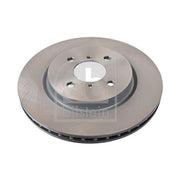 Febi 2 x Internally Vented Front Brake Discs 108626