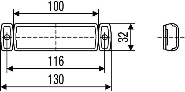Hella 2PG 011 422-277 Position Light