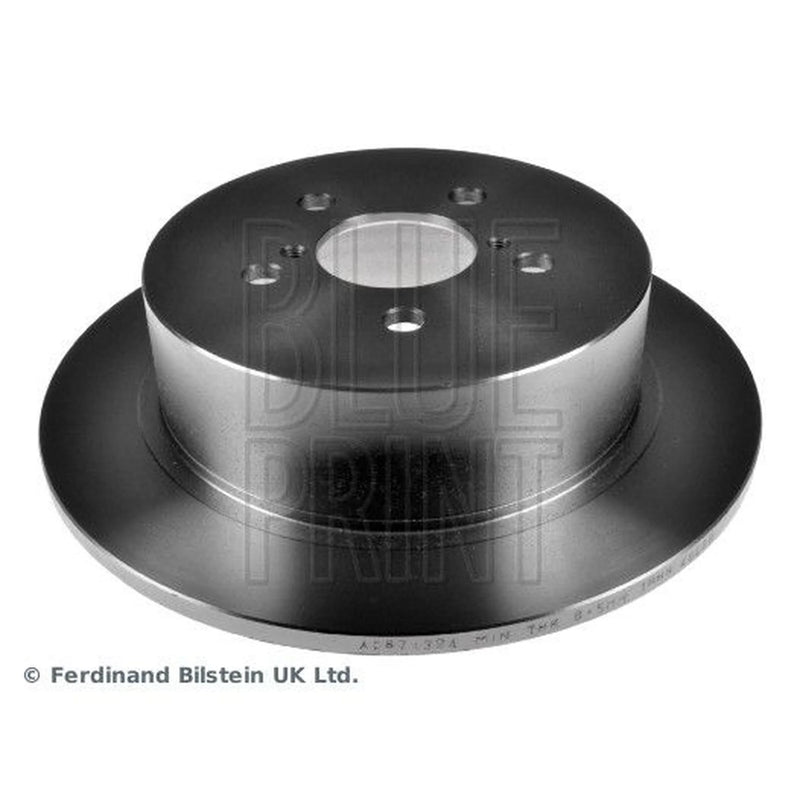 Blue Print 2 x Solid Rear Brake Discs ADS74324