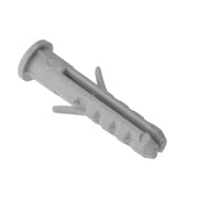 ForgeFix Nylon Wall Plug Rimmed M10 x 50mm Bag 50 - 50RMD1050