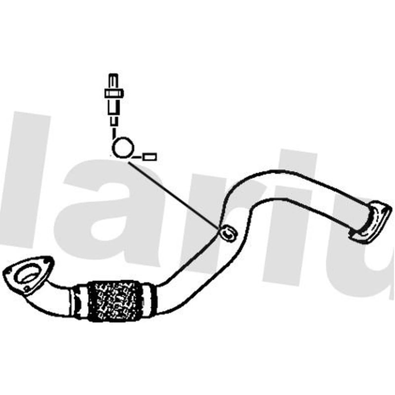 Klarius Exhaust Pipe OD GM771T