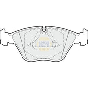 NAPA Front Brake Pad Set NBP1850