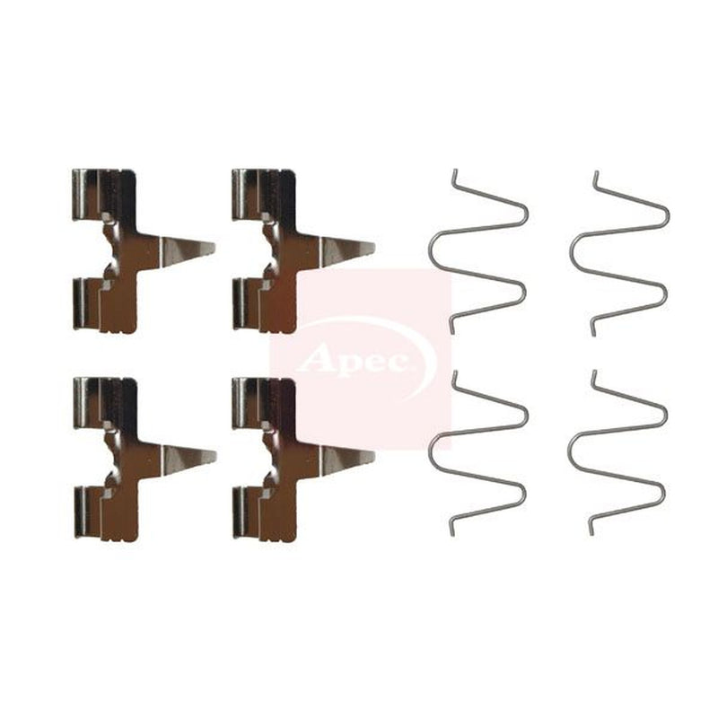 Apec Brake Pad Accessory Fitting Kit Rear KIT324