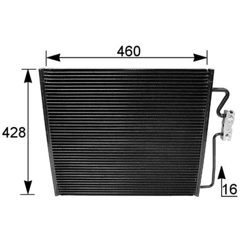 Mahle Air Conditioning Condenser AC 154 001S