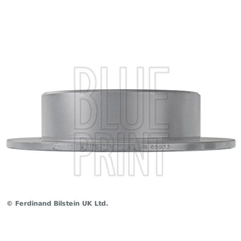 Blue Print 2 x Solid Rear Brake Discs ADN14348