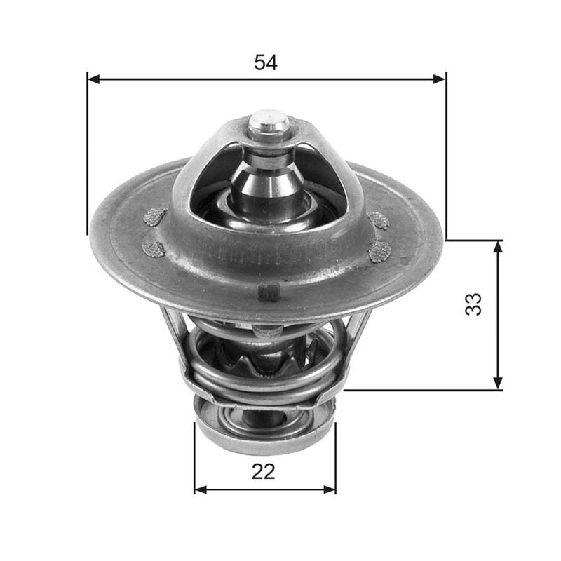 Gates Thermostat,Coolant TH22285G1