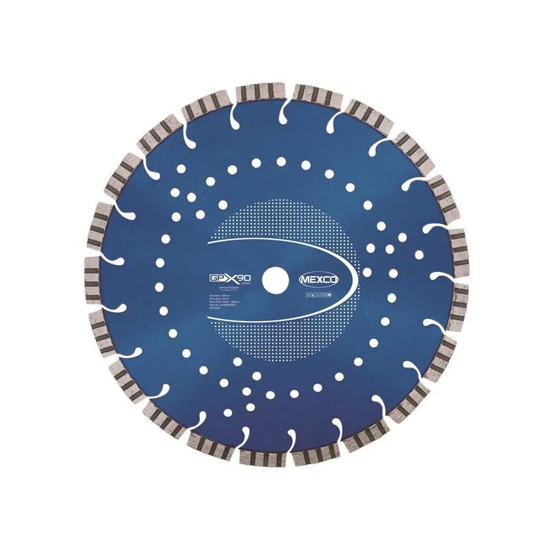 MEXCO GPX90 Concrete Diamond Blade 300 x 20mm - GPX9030020