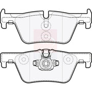 Apec Rear Brake Pad Set PD3286