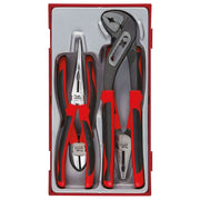 Teng Tools Plier Set TT1 4 Pieces TPR Grip
