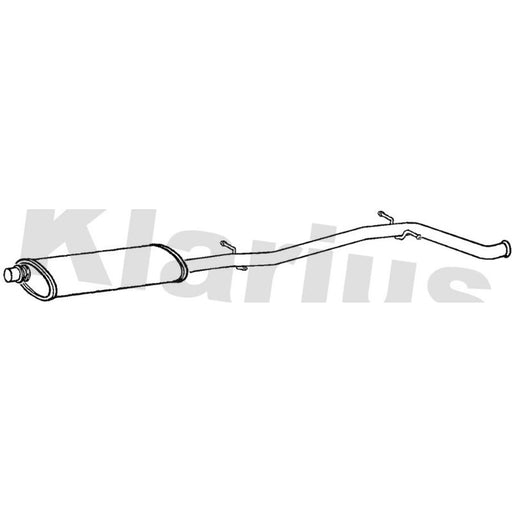 Klarius Box With Centre Pipe Centre PG588H