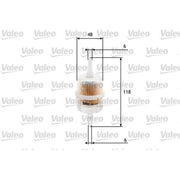 Valeo Fuel Filter Element 587011
