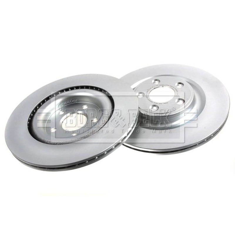 Borg & Beck 2 x Vented Rear Brake Discs BBD5472