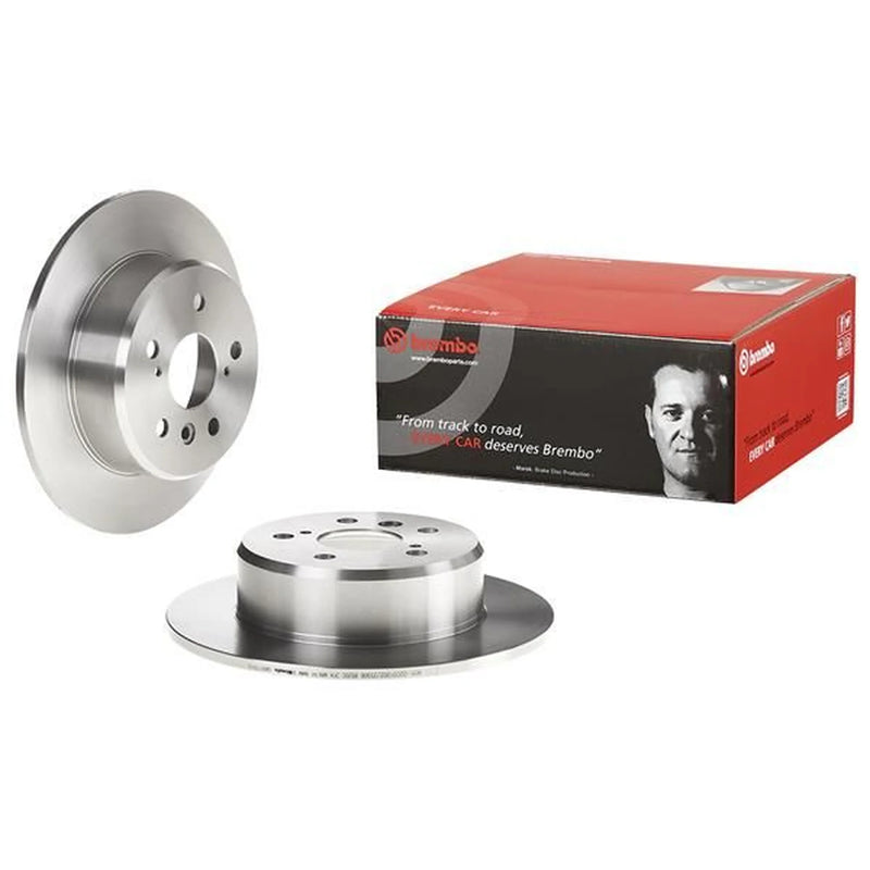 Brembo 2 x Solid Rear Brake Discs 08.9179.10