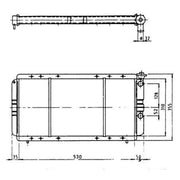NRF Engine Radiator 57323
