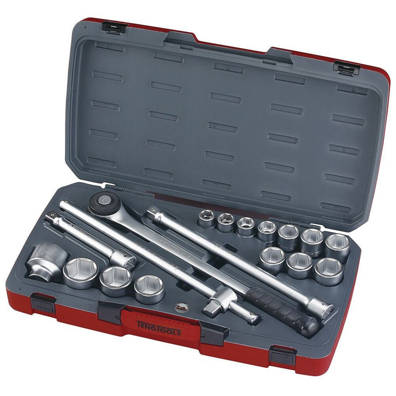 Teng Tools Socket Set MECCA PRO 3/4" Drive 18 Pieces