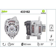 Valeo Car Alternator 12V 433162