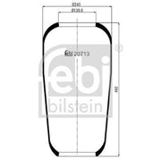 Febi Air Suspension Bellow 198mm Rear 20713