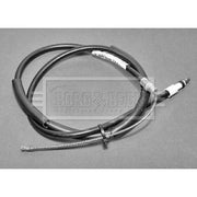 Borg & Beck Handbrake Cable Left Rear BKB1048