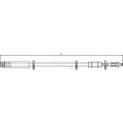 Apec Brake Hydraulic Hose Line Front HOS3064