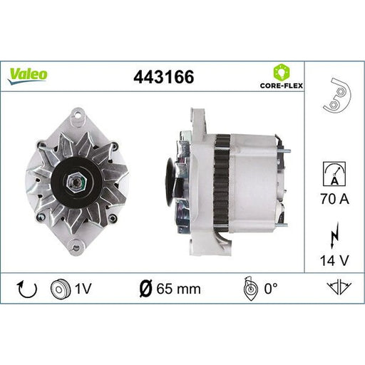 Valeo Car Alternator 12V 443166