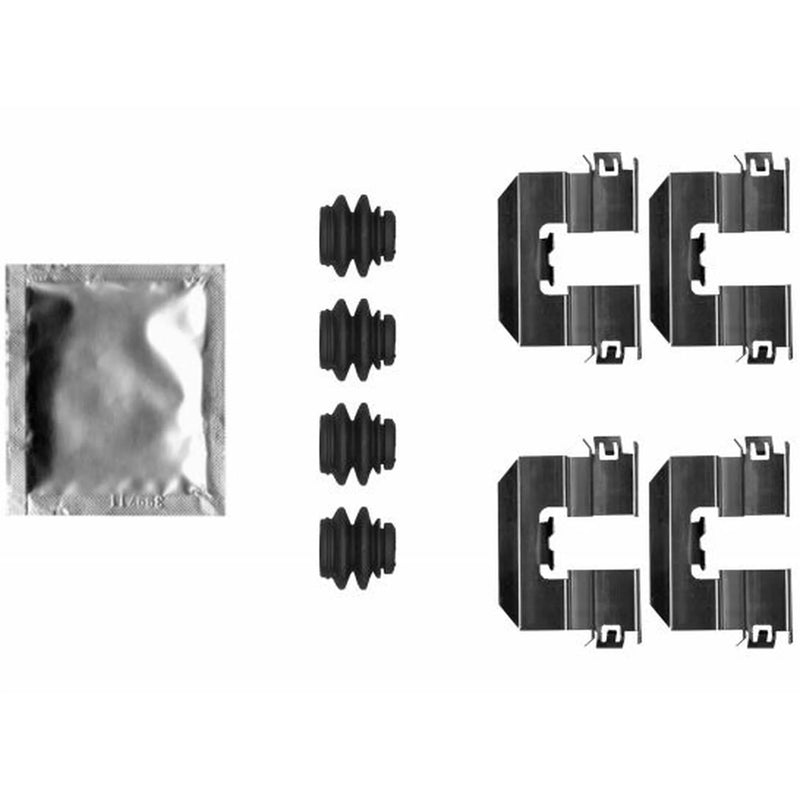 Textar Brake Pad Accessory Fitting Kit Rear 82552300