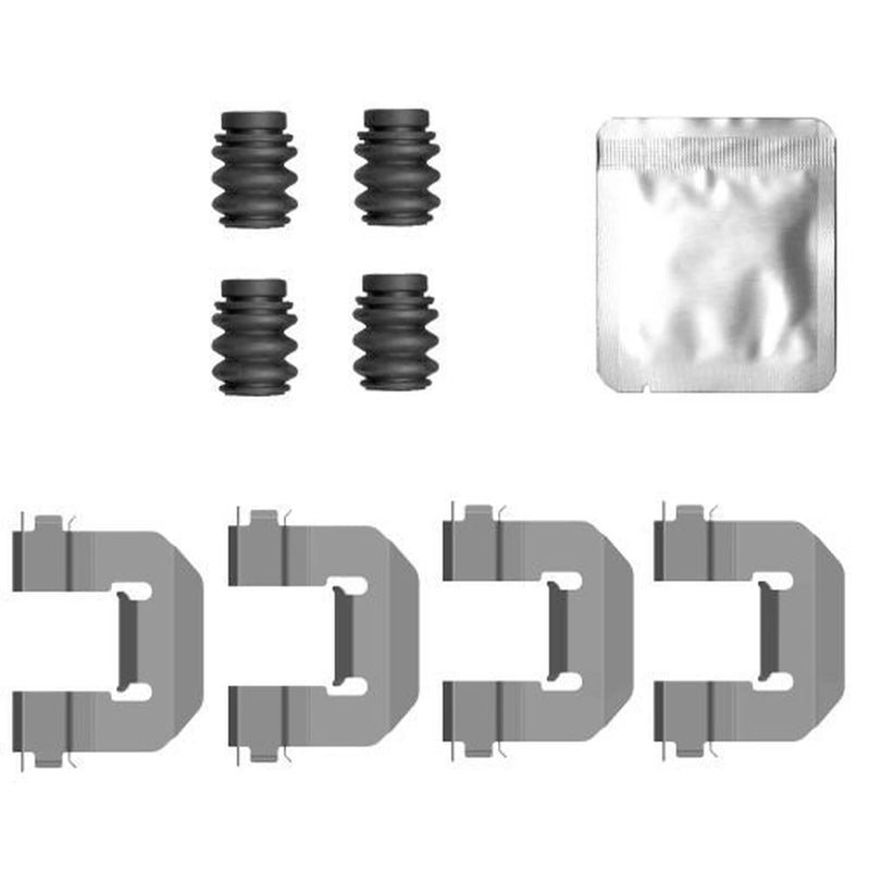 Mintex Brake Pad Accessory Fitting Kit Rear MBA0126