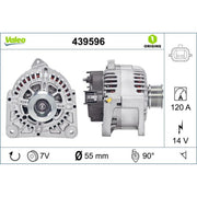 Valeo Car Alternator 12V 439596