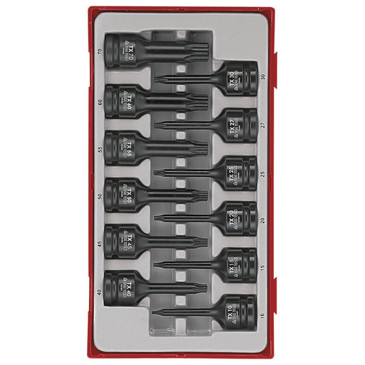 Teng Tools Impact Socket Set 12 Pieces 1/2" Drive TT9212TX