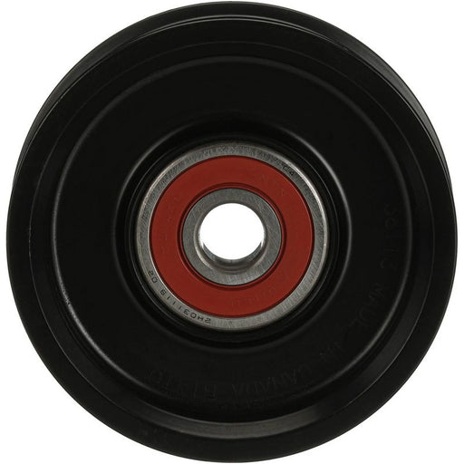 Gates V-Ribbed Belt Tensioner Pulley 80mm OD Wide Metal T36113