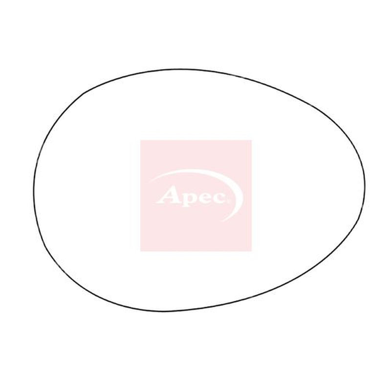 Apec Exterior Wing Mirror Glass Right AMS2095A