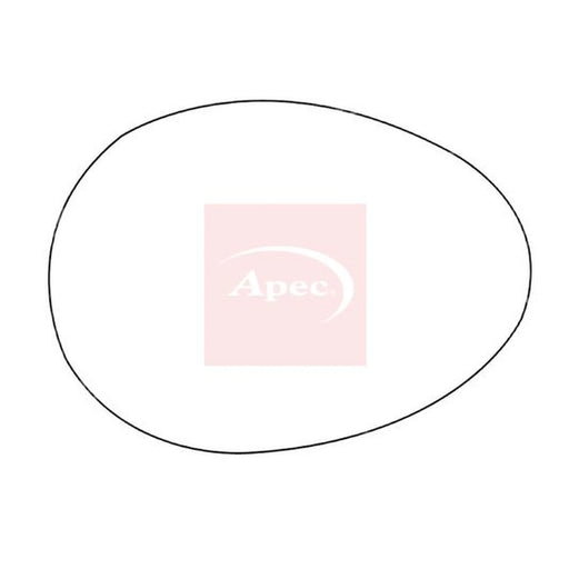 Apec Exterior Wing Mirror Glass Right AMS2095A