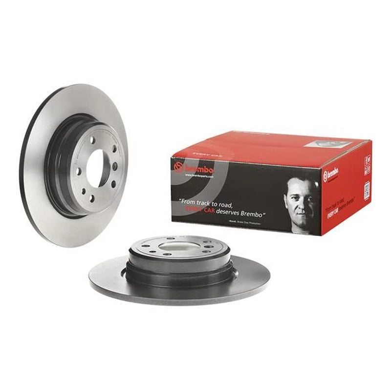 Brembo 2 x Solid Rear Brake Discs 08.5580.11