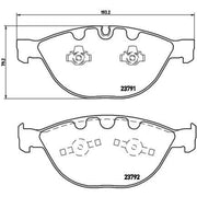 Brembo 4 x Front Brake Pad Set P06047