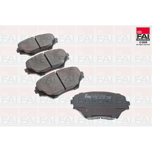 FAI Front Brake Pad Set BP372