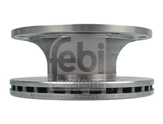 Febi 2 x Brake Disc Set Internally Vented Rear