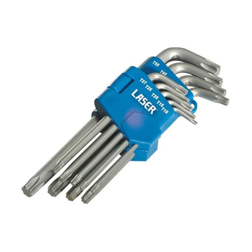 Laser Tools Star Key Set 9pc - PL