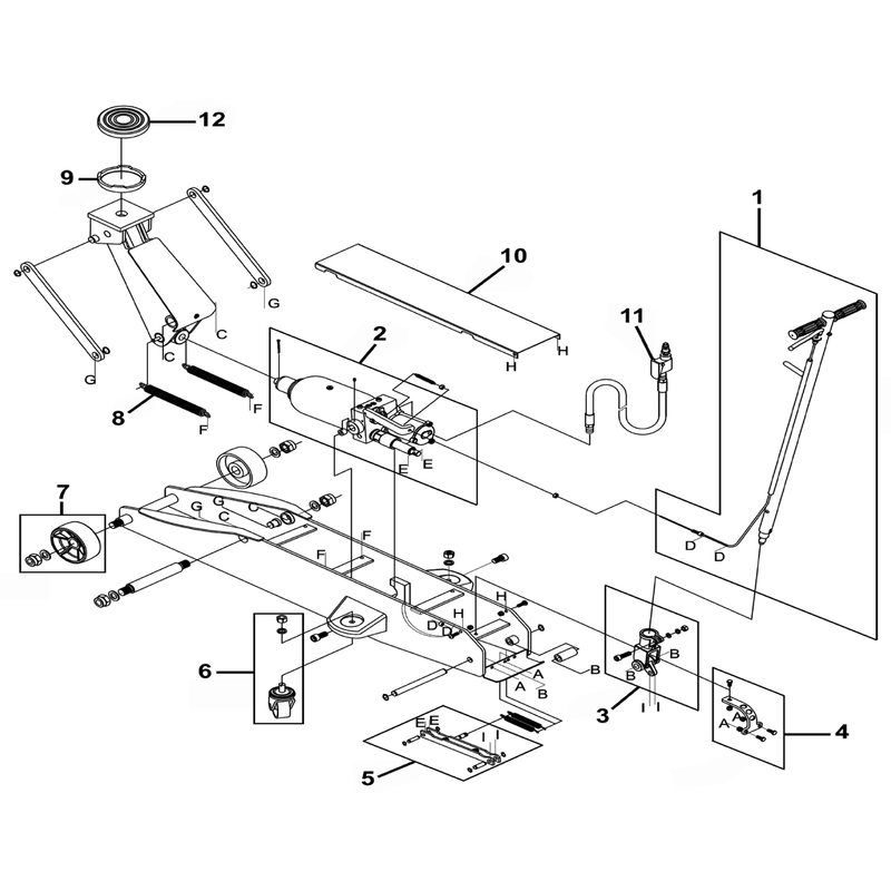 Sealey Handle Assembly